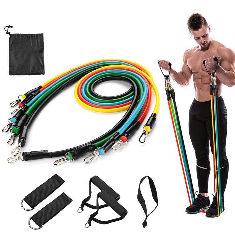 11pcs Resistance Band Set Rocuma