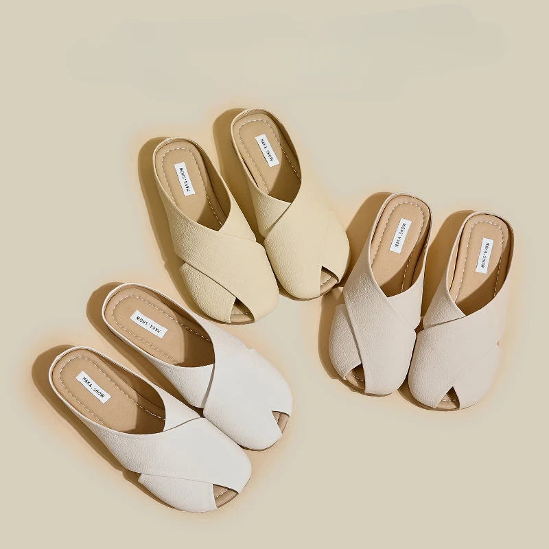 Ava Minimal Slippers
