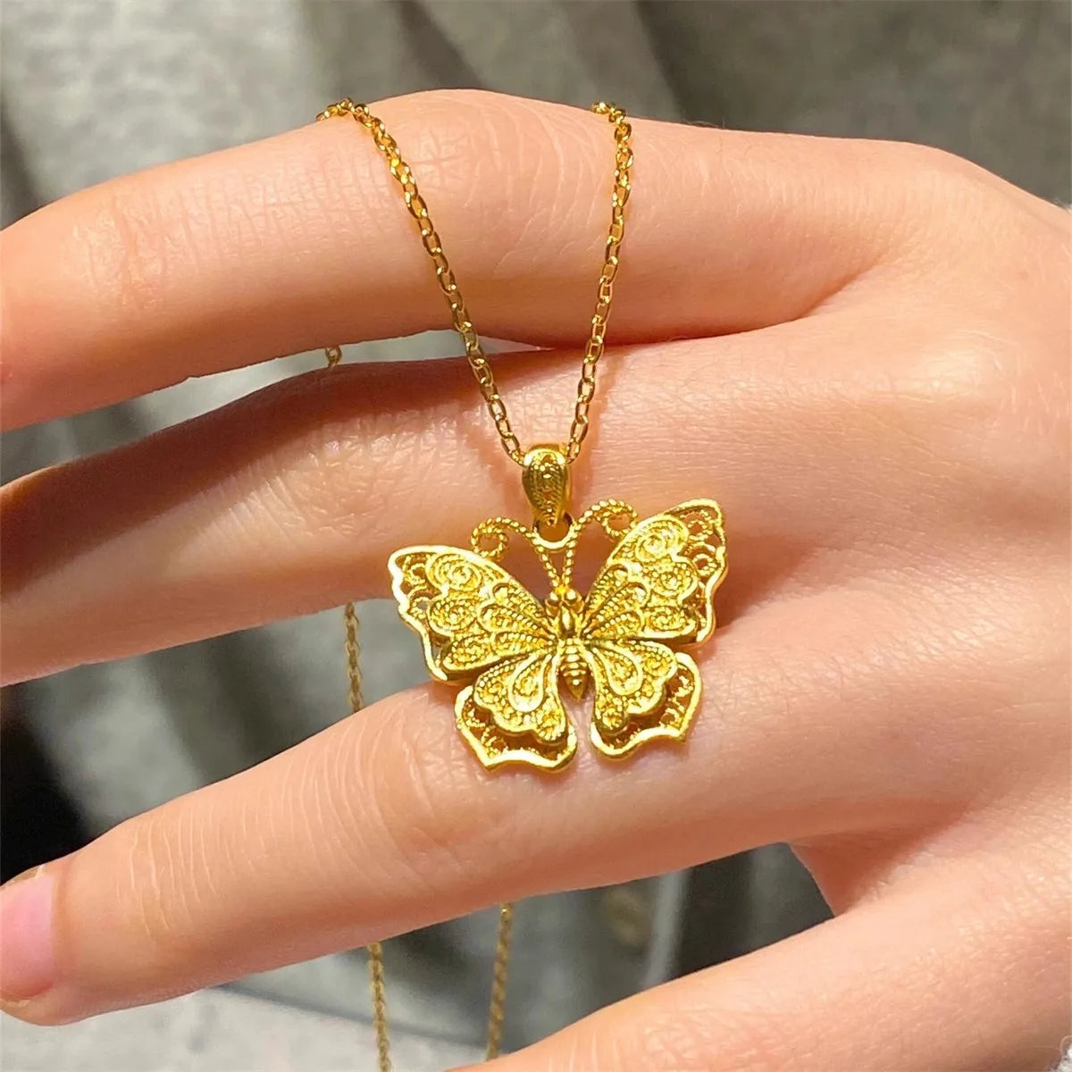 Celestia Butterfly Necklace