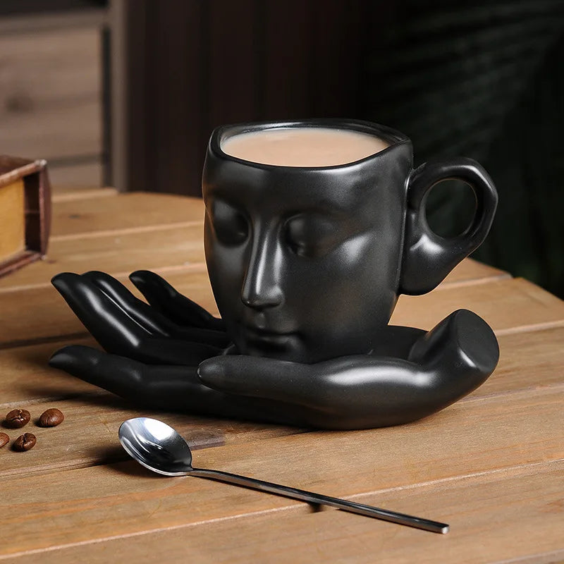 Sculpté Face Coffee Set