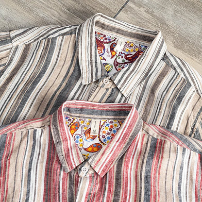 Linen Stripe Shirt