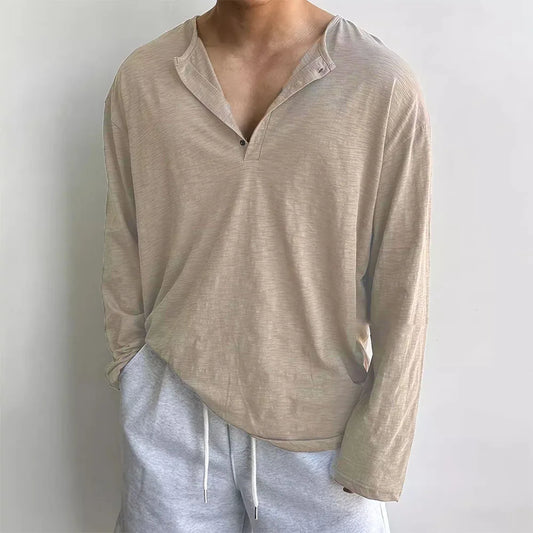 Relaxed Cotton Long Sleeve