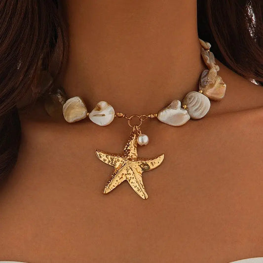 Coastal Starfish Necklace